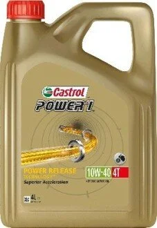 POWER 1 4T 10W40 4L (GPS) /do motocykli 4-suw/// CASTROL 15F5A1