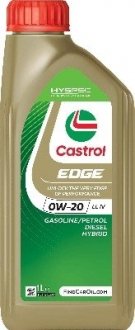 Масло моторн. EDGE 0W-20 LL IV (Канистра 1л) CASTROL 15F610