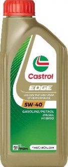 Масло ДВС 5W-40 EDGE API SN/CF, ACEA C3, GM dexos2, 1л, синт. CASTROL 15F7D5