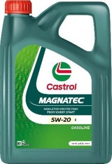 Масло ДВС 5W-20 E MAGNATEC API SN, ILSAC GF-5, Ford M2C948-B, 4л, синт. CASTROL 15F9CE