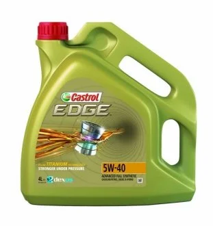 Моторное масло EDGE Titanium FST 5W-40 синтетическое 4 л CASTROL EDGE5W404L