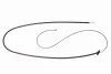 Трос ручного тормоза (2799/1733mm) центр MB Vito, Viano (03-)  (5502706) CAVO