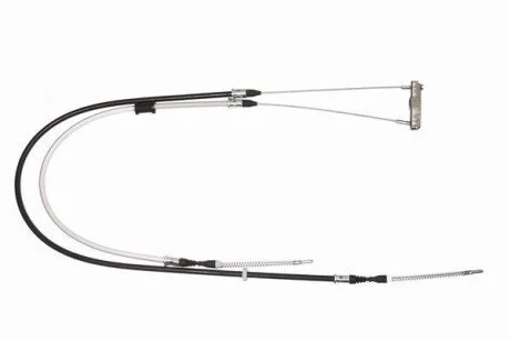 OPEL Трос тормоза Kadett E 86- (1270/715+1700/1100mm) CAVO 5902 231