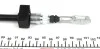 Трос ручного тормоза (1432/1112mm) задний MB Sprinter/VW Crafter 30 (07-) CAVO 7002 729 (фото 3)