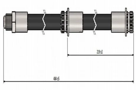 Шланг гальмівний CAVO C900 695A