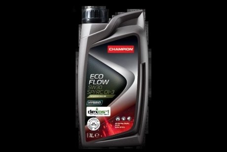 ECO FLOW 5W30 SP/RC D1-3 1L(х12) CHAMPION 1049916 (фото 1)