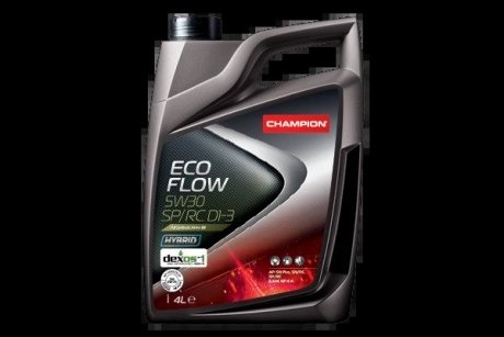 ECO FLOW 5W30 SP/RC D1-3 4L(х4) CHAMPION 1049917