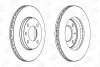 Гальмівний диск передній Audi 80 / Seat Cordoba, Ibiza, Toledo / VW Golf, Jetta, Passat CHAMPION 561178CH (фото 2)