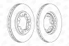 Гальмівний диск передній Ford Maverick / Nissan Pick Up, Pathfinder I, II, Terrano I, II CHAMPION 561523CH (фото 2)