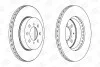 Гальмівний диск передній Honda City V, Civic IV, V, VI, VII, CRX, Insight, Jazz III, IV / Rover / MG CHAMPION 561630CH (фото 2)