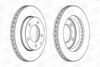 Гальмівний диск передній Mazda 626, MX-6, Premacy, Xedos, B-Serie CHAMPION 561716CH (фото 1)