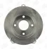 CHAMPION FORD Диск тормозной передний Fiesta 95- 562038CH