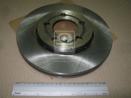 Диск тормозной передний (кратно 2шт.) VW Polo (01-14)/Skoda Roomster (06-15), Ra CHAMPION 562040CH
