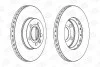 Диск тормозной передний (цена за 2шт.) Ford Galaxy (95-)/VW Sharan (95-) (562043 CHAMPION 562043CH (фото 2)