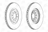 VW Диск тормозной передний Audi A3,Golf IV,Skoda SuperB 99- CHAMPION 562132CH (фото 2)