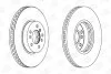 Гальмівний диск передній BMW X3, X5 CHAMPION 562134CH-1 (фото 2)