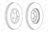 Диск тормозной передний (кратно 2шт.) CITROEN JUMPY (94-06)/FIAT SCUDO (220_) (9 CHAMPION 562224CH (фото 2)