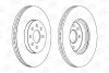Диск тормозной передний (кратно 2шт.) OPEL ASTRA H (A04) 04-14, ASTRA H CLASSIC CHAMPION 562278CH (фото 2)