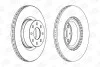 Гальмівний диск передній Fiat Doblo, Punto / Opel Corsa CHAMPION 562297CH (фото 2)