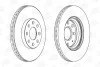 OPEL Диск тормозной передний Corsa D 06-,Fiat Grande Punto 05- CHAMPION 562304CH (фото 2)