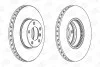 Диск тормозной передний BMW 5 (E39) 95-03, 5 Touring (E39) 96-04 CH CHAMPION 562384CH-1 (фото 2)