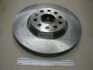 Диск тормозной передний (кратно 2шт.) VW CADDY III MPV (2KB, 2KJ, 2CB, 2CJ) 04-1 CHAMPION 562387CH (фото 1)