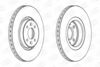 Гальмівний диск передній RENAULT SCÉNIC, GRAND SCÉNIC CHAMPION 562410CH (фото 1)