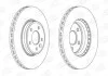 Гальмівний диск передній Audi A4, A5 CHAMPION 562466CH (фото 2)