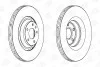 Диск тормозной передний AUDI A6 Allroad C6 (4FH) 06-11, A6 C6 (4F2) 04-11 (56250 CHAMPION 562506CH-1 (фото 2)
