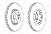 Диск тормозной передний BMW X5 (E70) 06-13, X5 (F15, F85) 13-18, X6 (E71, E72) 0 CHAMPION 562520CH-1 (фото 2)