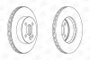 Гальмівний диск передній Mini Cooper (R56, R55, R57, R58, R59) CHAMPION 562570CH (фото 2)