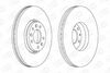 Диск тормозной передний (кратно 2шт.) Citroen Jumpy (07-16), C5/Fiat Scudo (07-1 CHAMPION 562622CH (фото 1)