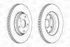 Диск гальмівний передній (кратно 2) Toyota Auris (_E15_) (06-12), Avensis (_T27_) (09-18) (562649CH) CHAMPION 562649CH