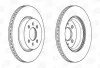 Гальмівний диск передній Hyundai i20 / KIA Rio CHAMPION 562944CH (фото 2)