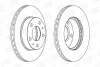 Диск гальмівний передній (кратно 2) Citroen Jumper Van (230L) (94-02) / Fiat Ducato (250_) (06-) CHAMPION 563021CH (фото 2)