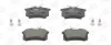 Колодки тормозные дисковые задние Citroen Berlingo (96-11)/VW Polo III (95-09) (CHAMPION 571361CH (фото 1)