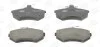 Гальмівні колодки передні Audi 80, 90 / VW Caddy, Golf, Jetta, Passat, Polo / Seat Cordoba, Toledo CHAMPION 571376CH (фото 1)