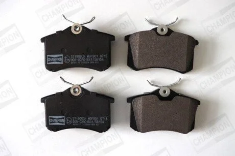 Колодки тормозные дисковые передние VW Group CHAMPION 571906CH