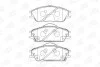 Колодки тормозные дисковые передние HYUNDAI GETZ 08/02 - 12/10 / HONDA ACCORD II 09/83 - 10/85 CHAMPION 572268CH (фото 2)
