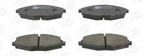 Колодки тормозные дисковые передние DAEWOO Lanos, Matiz CHAMPION 572402CH