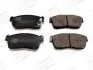 Гальмівні колодки передні Nissan Pixo / Subaru Justy / Suzuki Alto, Carry, Ignis CHAMPION 572471CH (фото 1)
