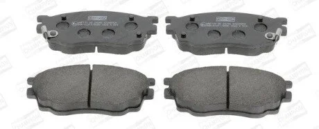 Колодки тормозные дисковые передние MAZDA 6 Hatchback (GG) 02-08, 6 Saloon (GG) CHAMPION 572489CH