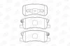 Колодки тормозные дисковые задние CHRYSLER SEBRING Convertible (JS) C CHAMPION 572498CH (фото 2)