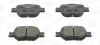 Колодки тормозные дисковые передние TOYOTA CALDINA Estate (_T24_) 02-07, CELICA CHAMPION 572517CH (фото 1)