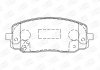 Колодки тормозные дисковые передние HYUNDAI i10 I (PA) 07-|KIA PICANTO I (SA) 04 CHAMPION 572526CH (фото 1)