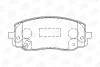 Колодки тормозные дисковые передние HYUNDAI i10 I (PA) 07-|KIA PICANTO I (SA) 04 CHAMPION 572526CH (фото 2)