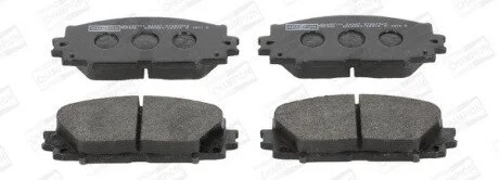 Колодки тормозные дисковые передние TOYOTA ALLION II (_T26_) 07-, PREMIO (_T26_) CHAMPION 572578CH