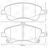 Гальмівні колодки передні Toyota Auris, Avensis, Verso CHAMPION 572600CH (фото 3)