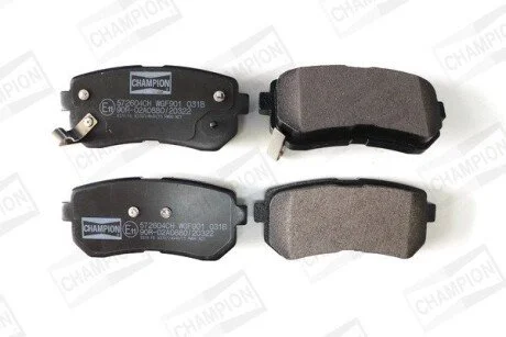 Колодки гальмівні CHAMPION 572604CH