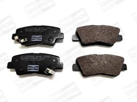Колодки тормозные дисковые передние HYUNDAI ACCENT IV (RB) CHAMPION 572629CH